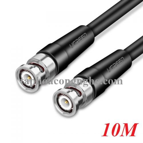 Ugreen 50928 10M màu Đen Cáp 2 đầu SDI cho máy quay + Camera cao cấp SP103 30050928